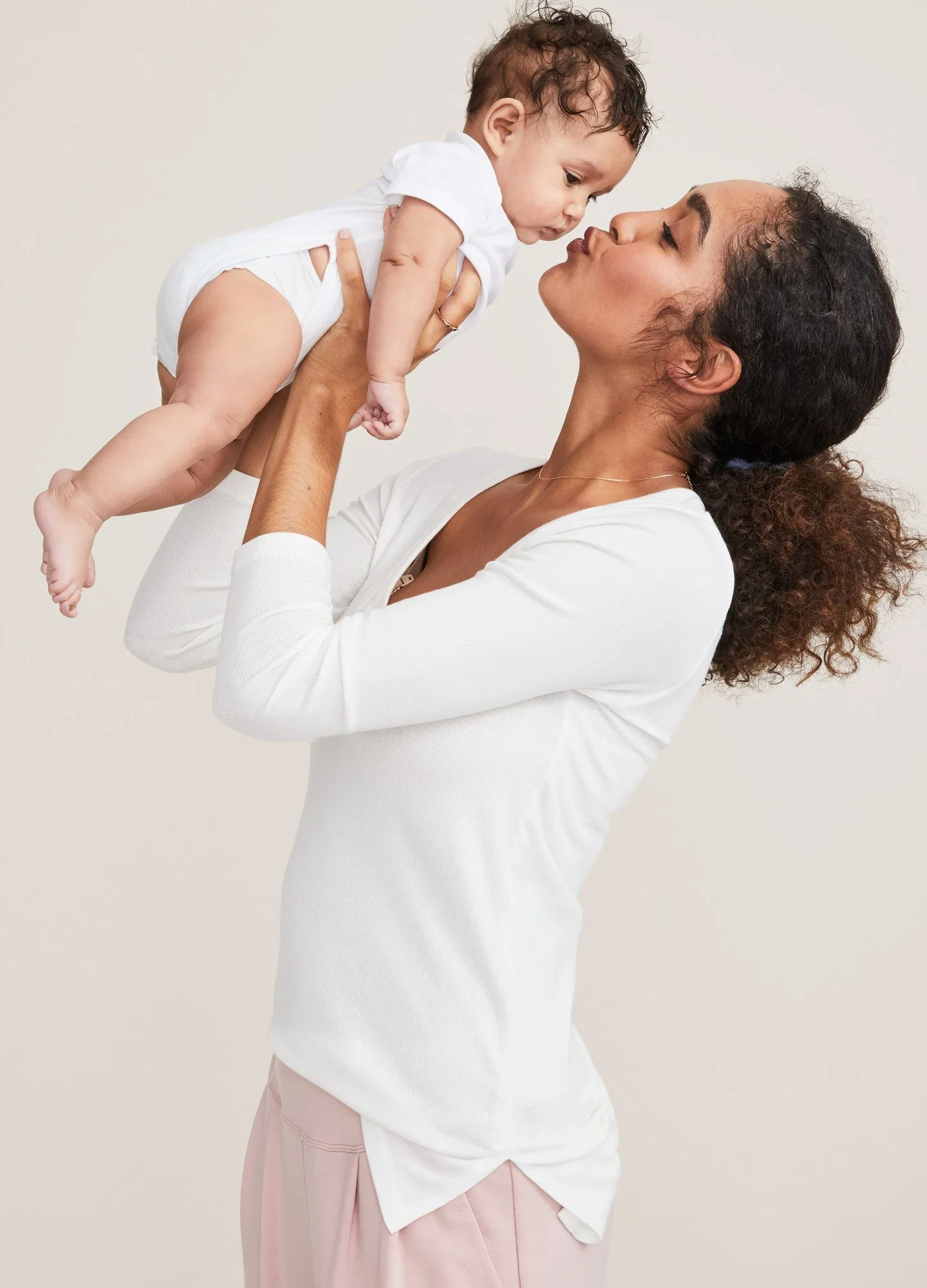 The Softest Rib Relaxed Nursing Henley