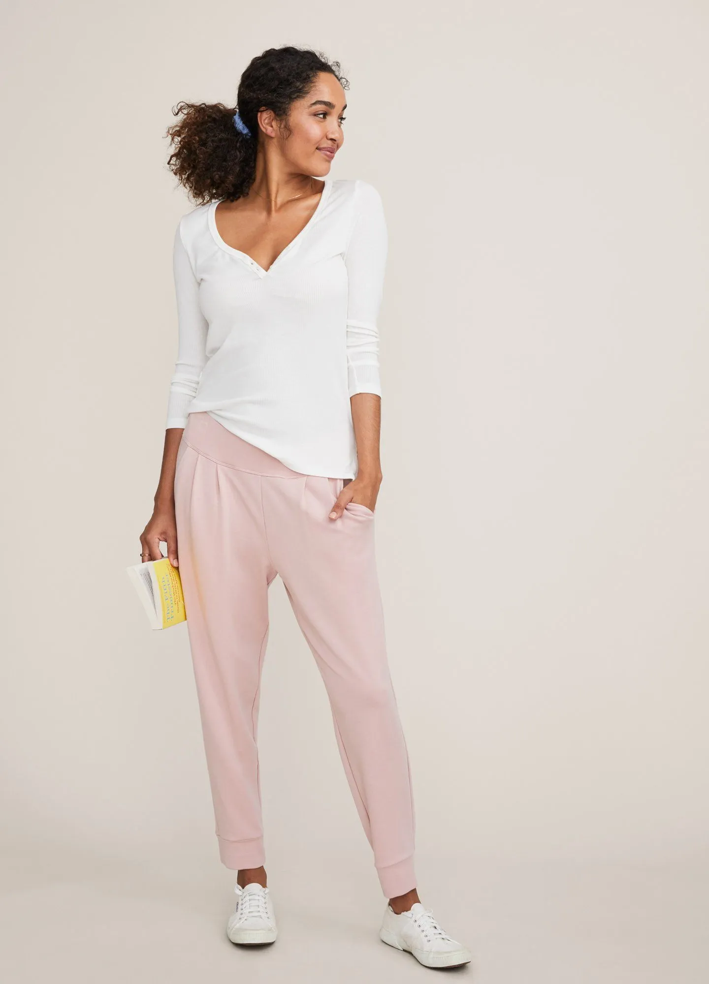 The Softest Rib Relaxed Nursing Henley