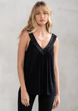 Twinkle Beaded Tank Top