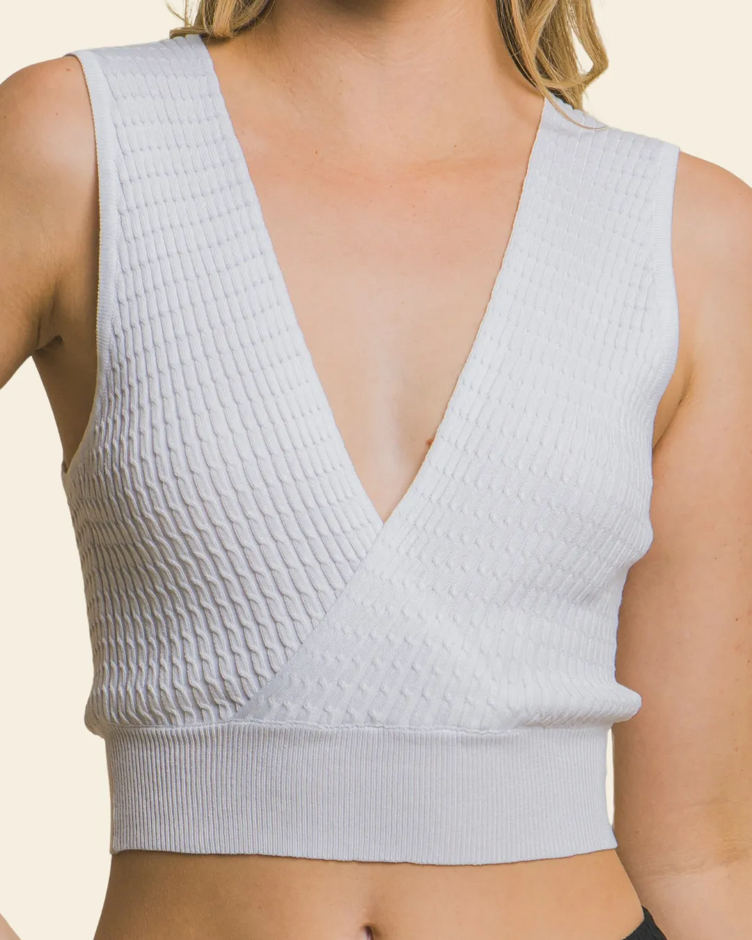 V NECK TANK TOP