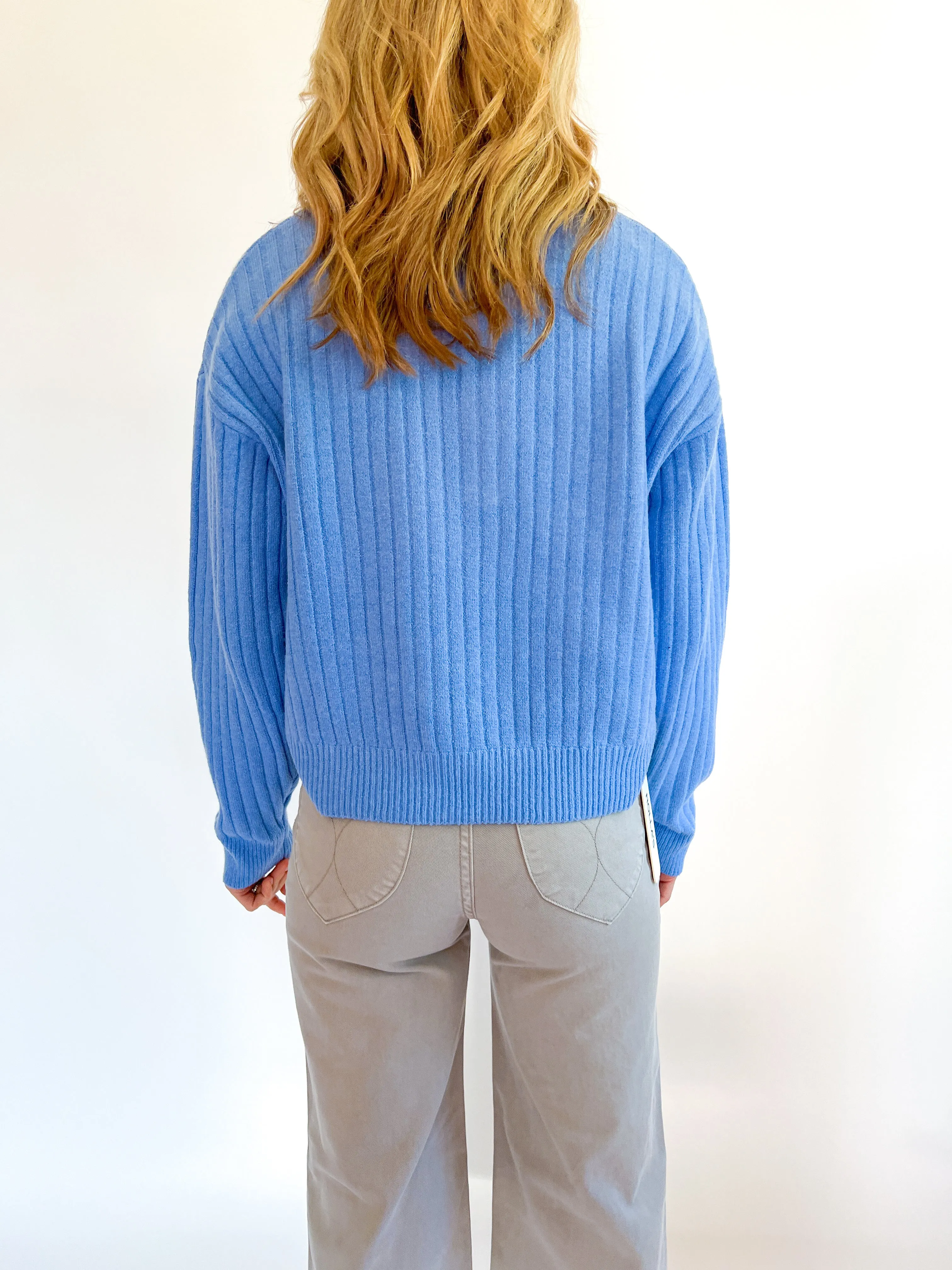 Vhari Collared Long Sleeve Top