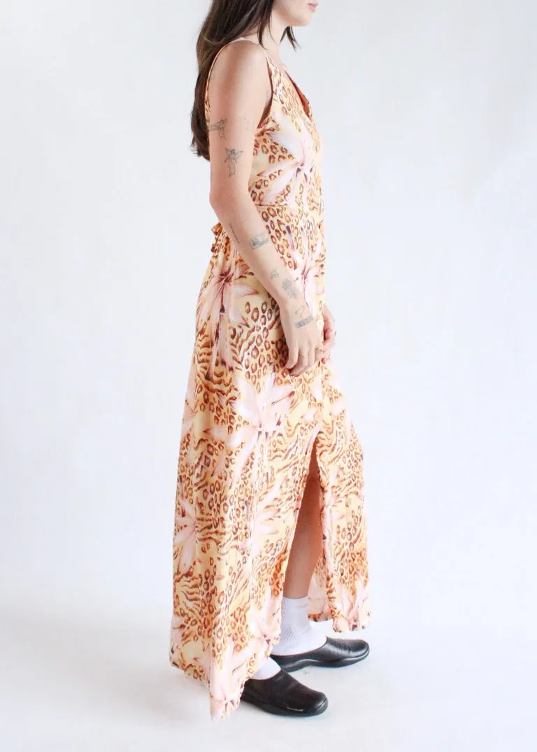 Vintage Floral Dress D0111