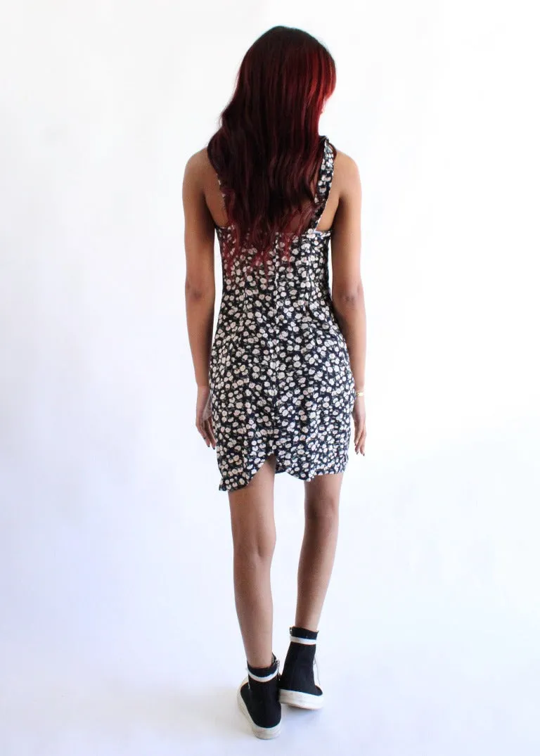 Vintage Floral Dress D0540