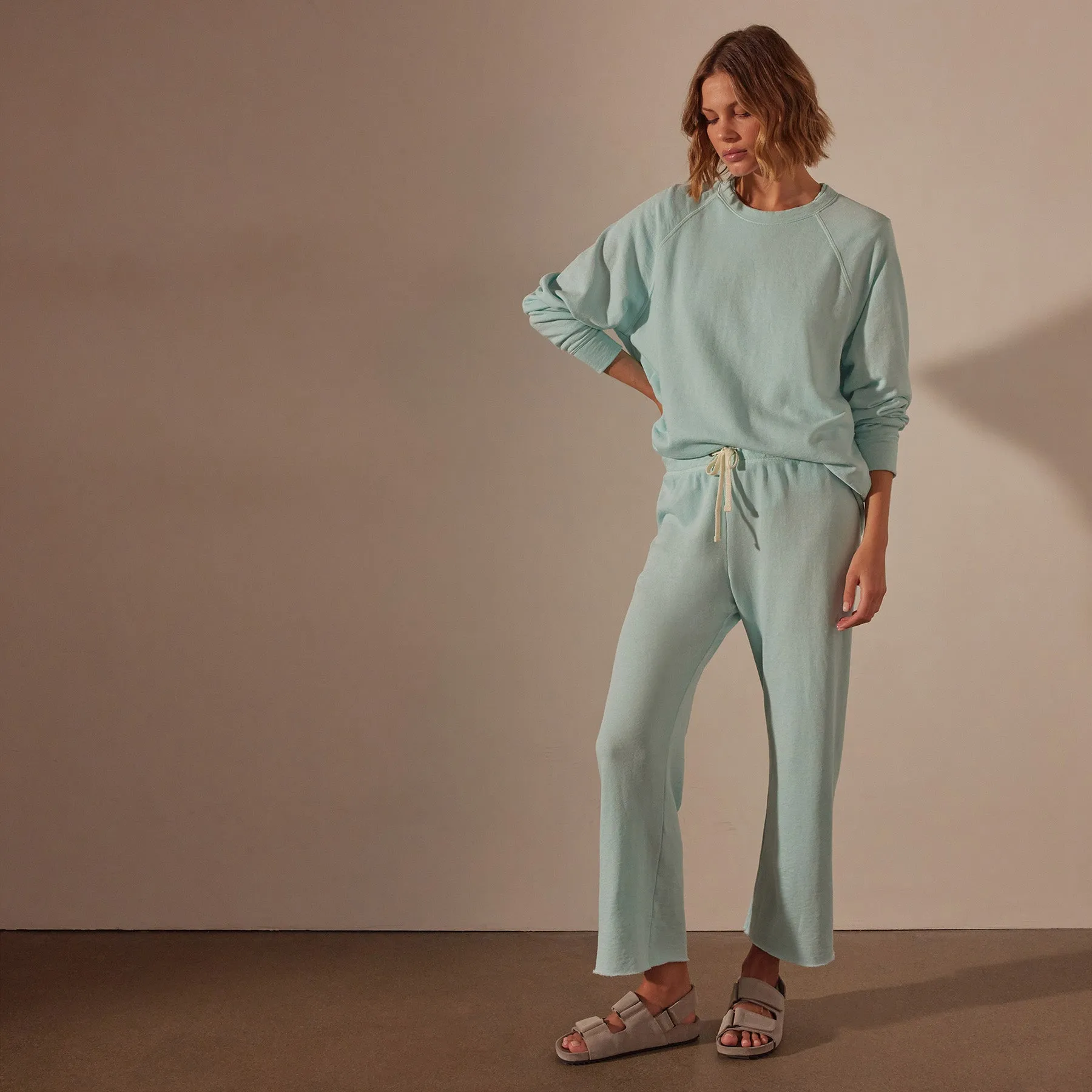 Vintage French Terry Relaxed Sweatshirt - Taffy Pigment
