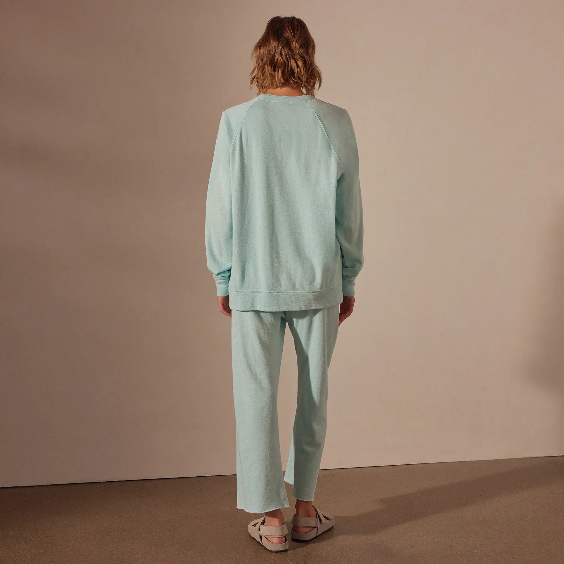 Vintage French Terry Relaxed Sweatshirt - Taffy Pigment