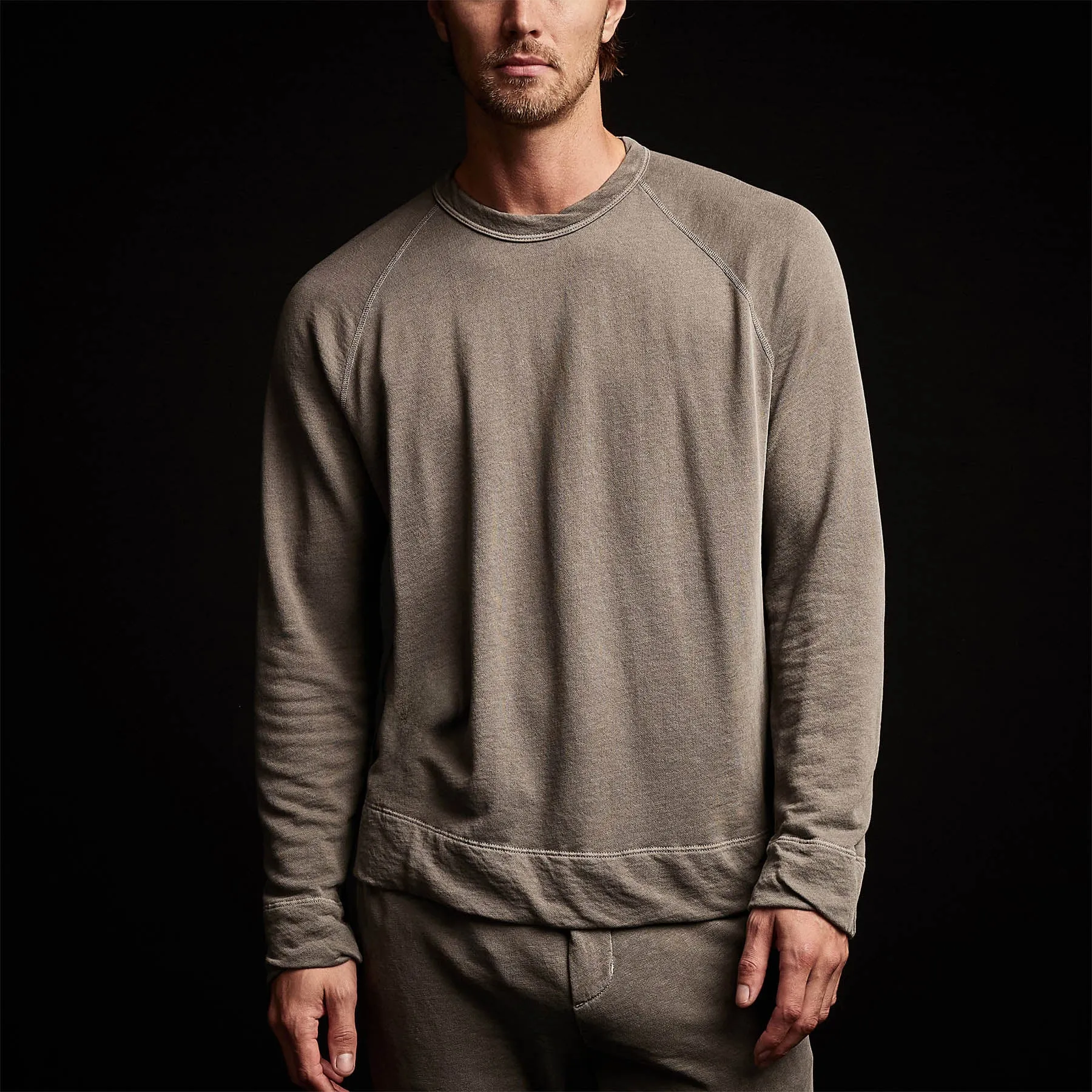 Vintage French Terry Sweatshirt - Burro Pigment