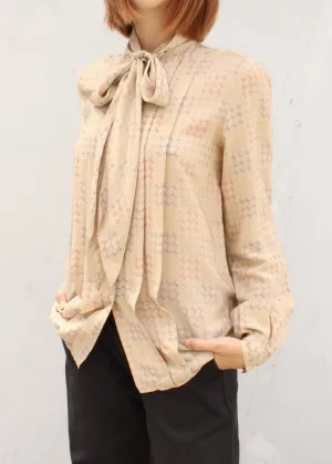 Vintage Silk Gucci Blouse T1496