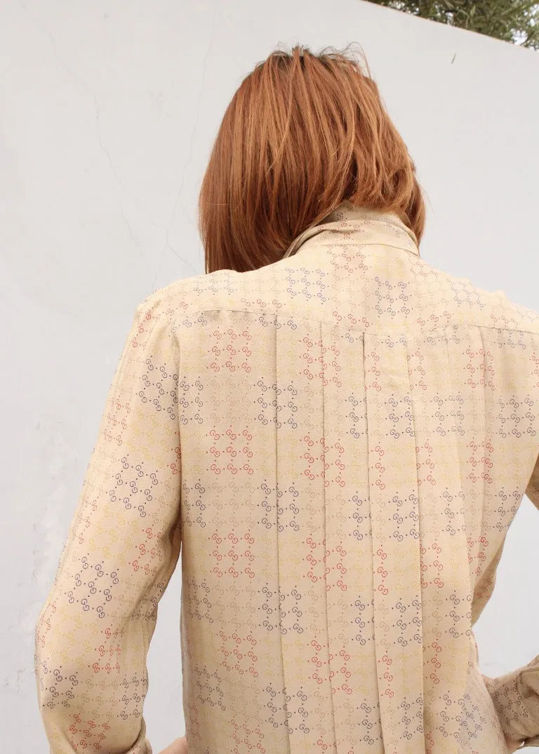 Vintage Silk Gucci Blouse T1496