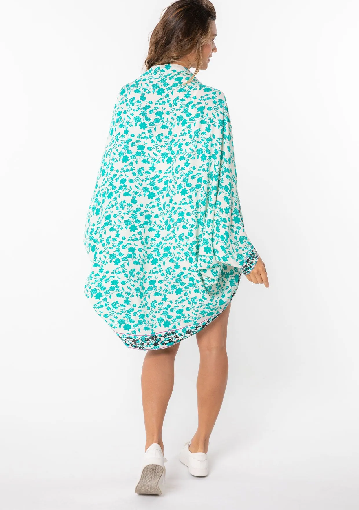 Waterlily Cocoon Kimono