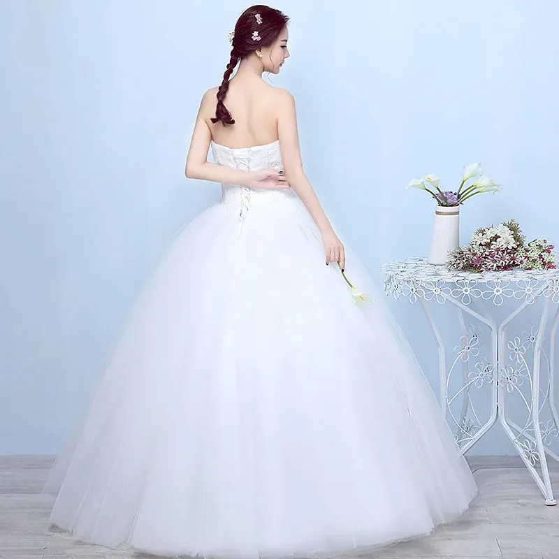Wedding Dress Ball Gowns Embroidery Wedding Dresses Bride