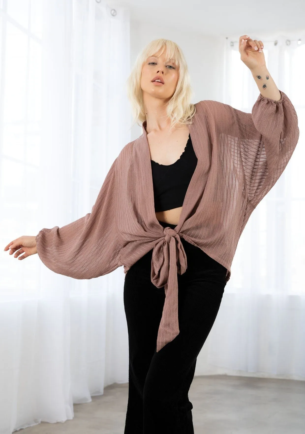Woodstock Kimono Top