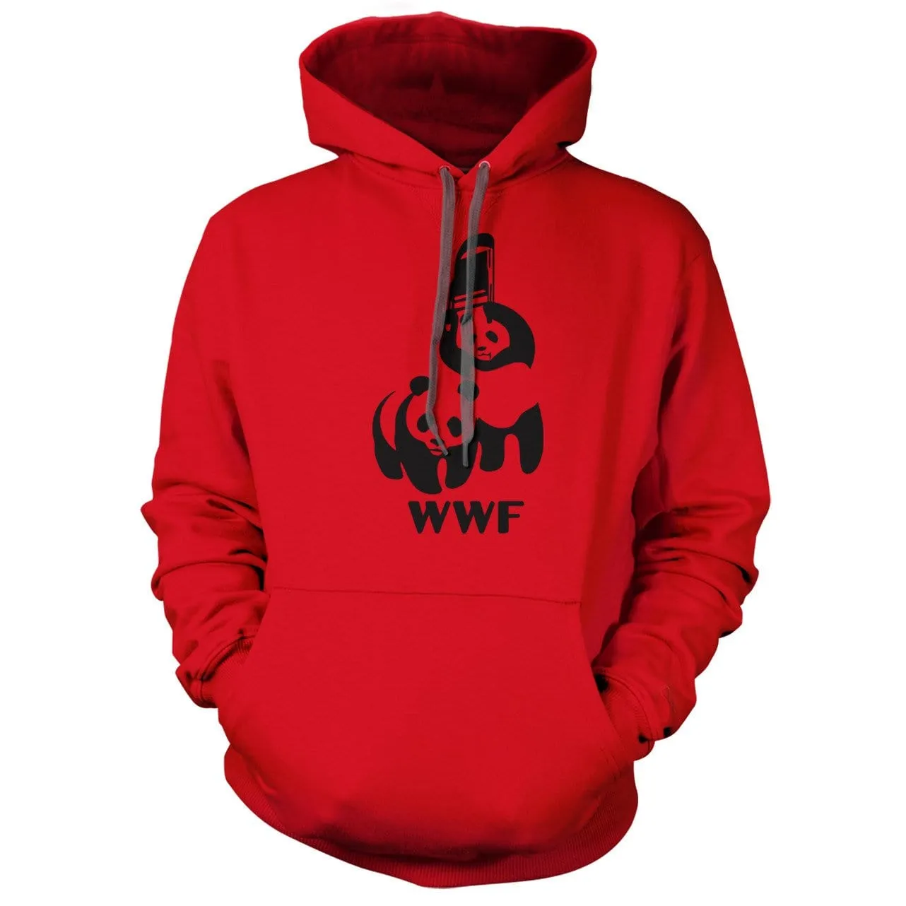 WWF Panda Wrestling Hoodie