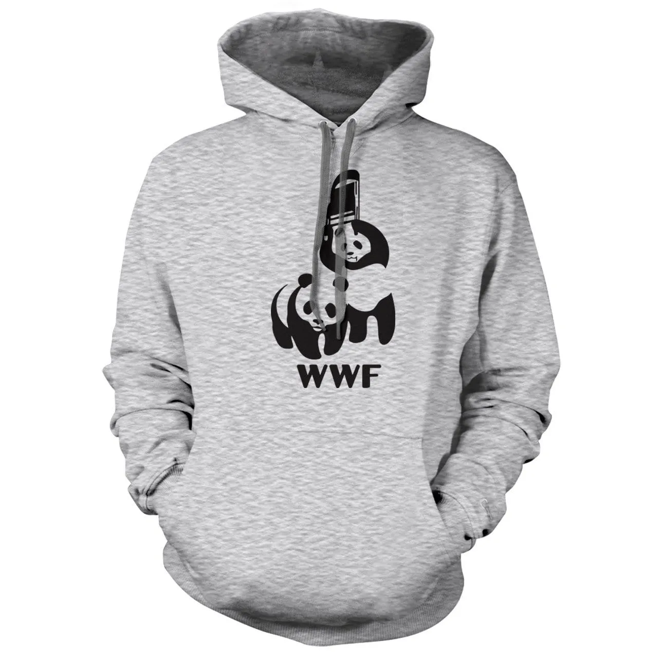 WWF Panda Wrestling Hoodie